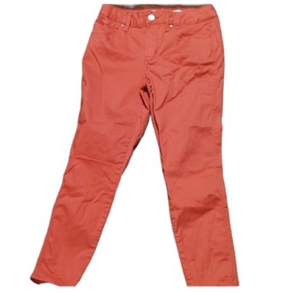 Seven7 Jeans Womens Size 4 High-rise Skinny Crop Peach Ankle